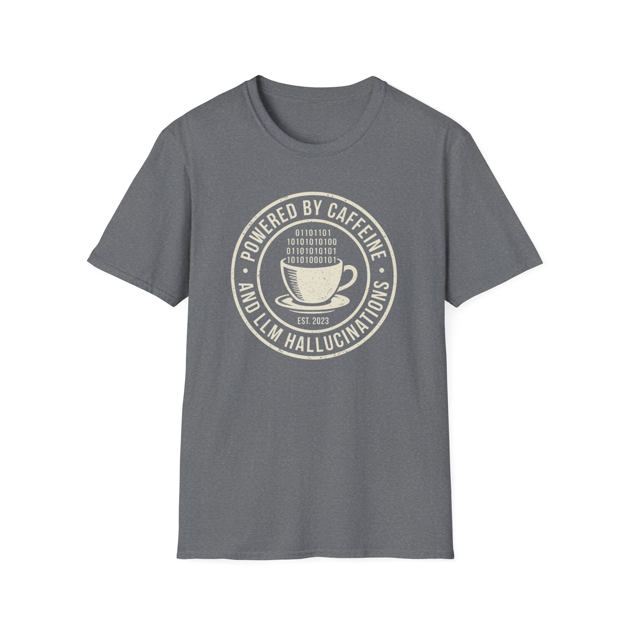 Powered By Caffeine And LLM T-Shirt