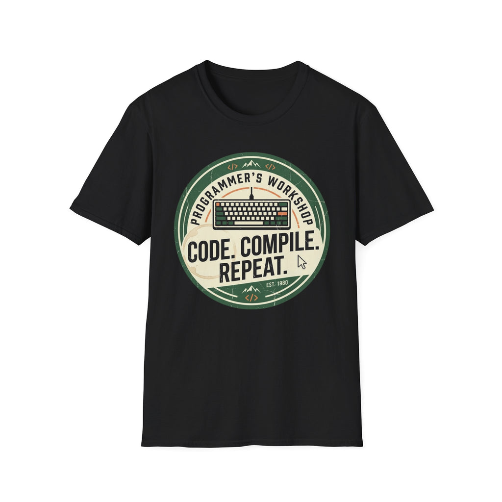 Code Compile Repeat T-Shirt