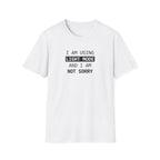 I Am Using Light Mode T-Shirt