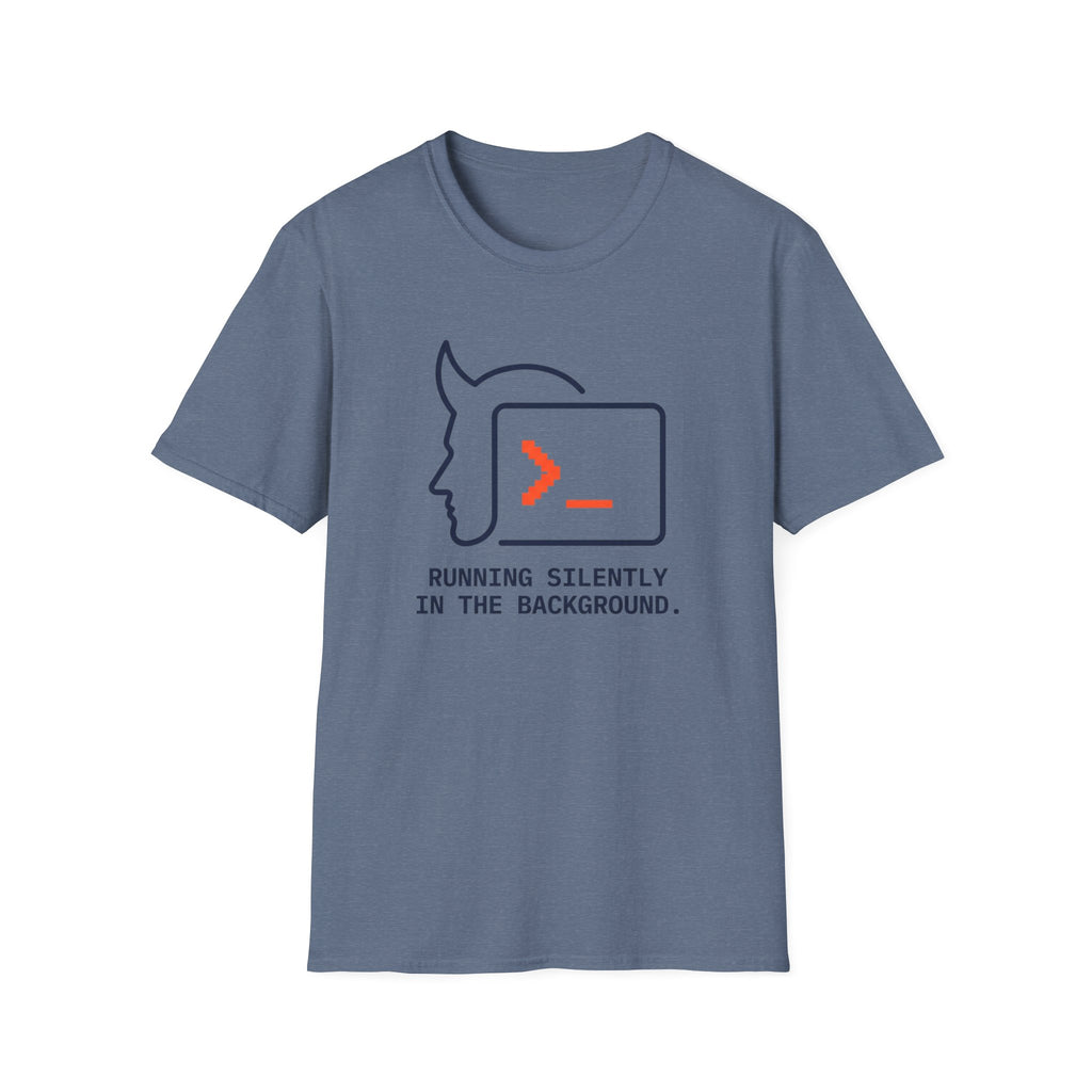 Daemon Running Silently T-Shirt