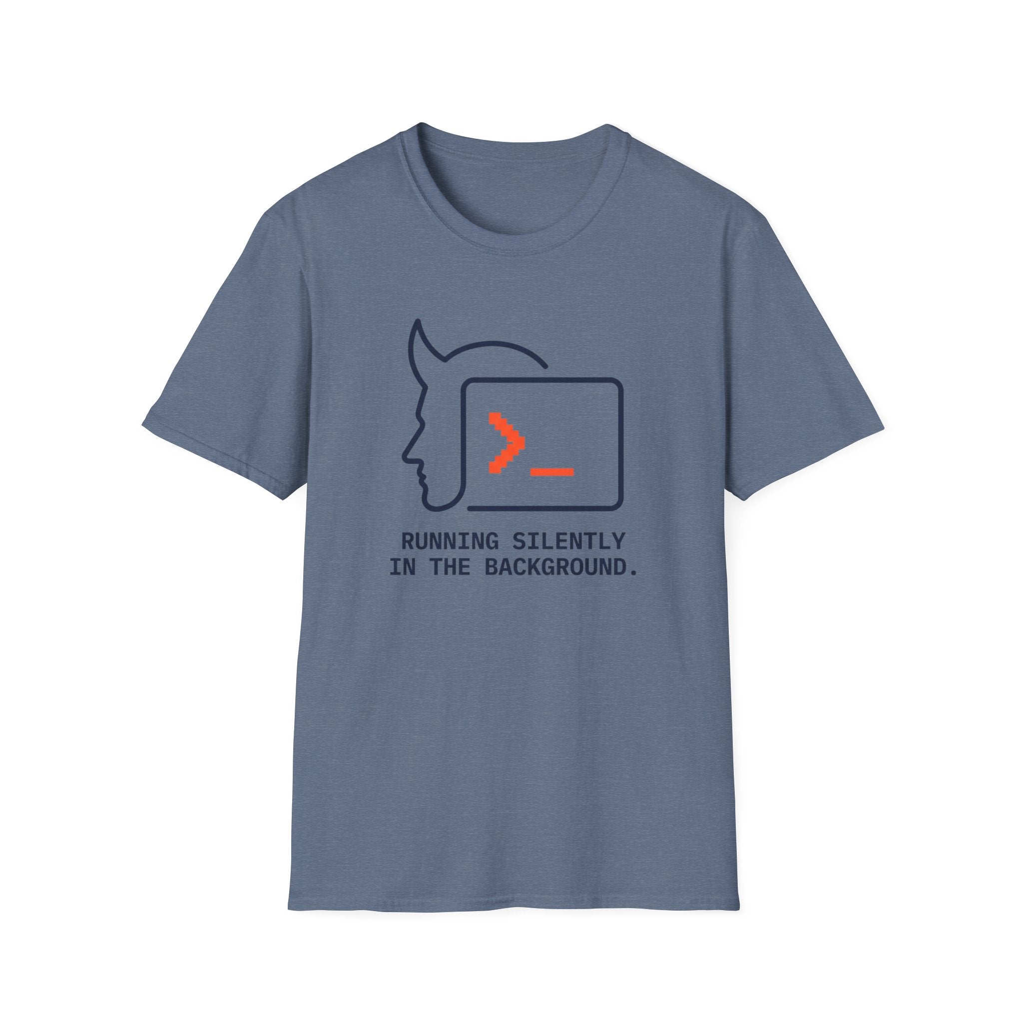 Daemon Running Silently T-Shirt