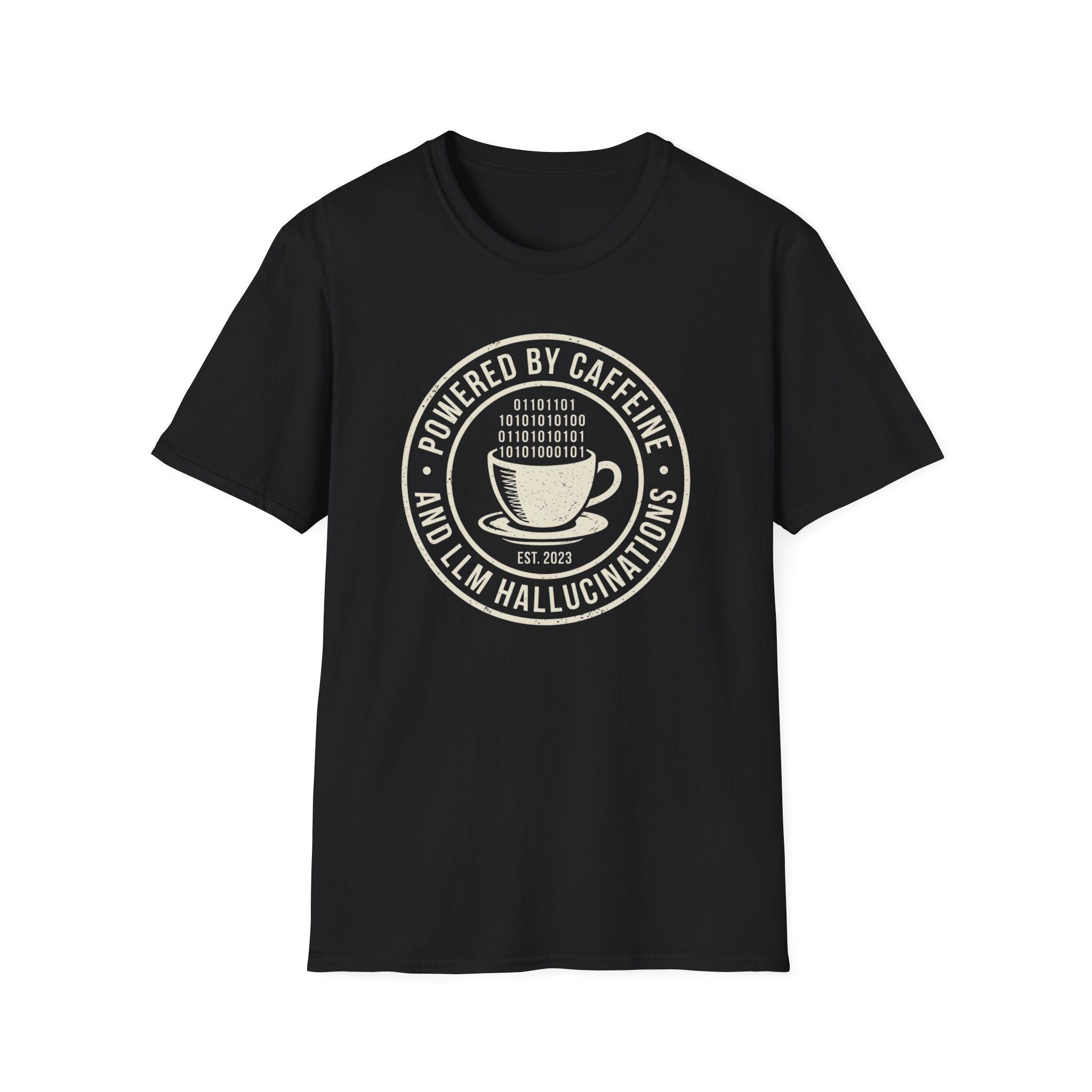 Powered By Caffeine And LLM T-Shirt