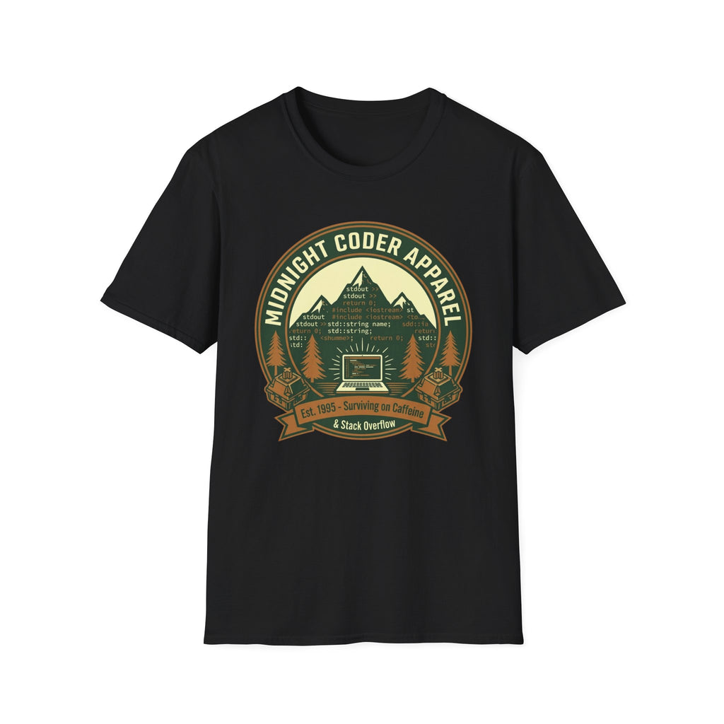 Midnight Coder Apparel T-Shirt