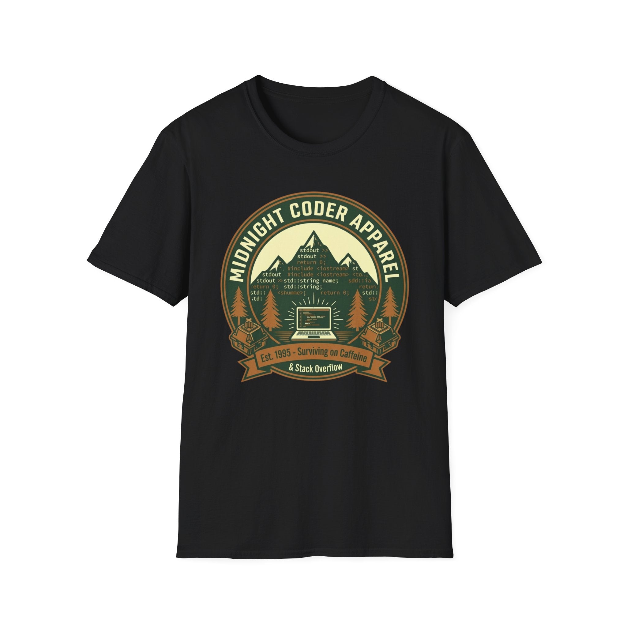 Midnight Coder Apparel T-Shirt