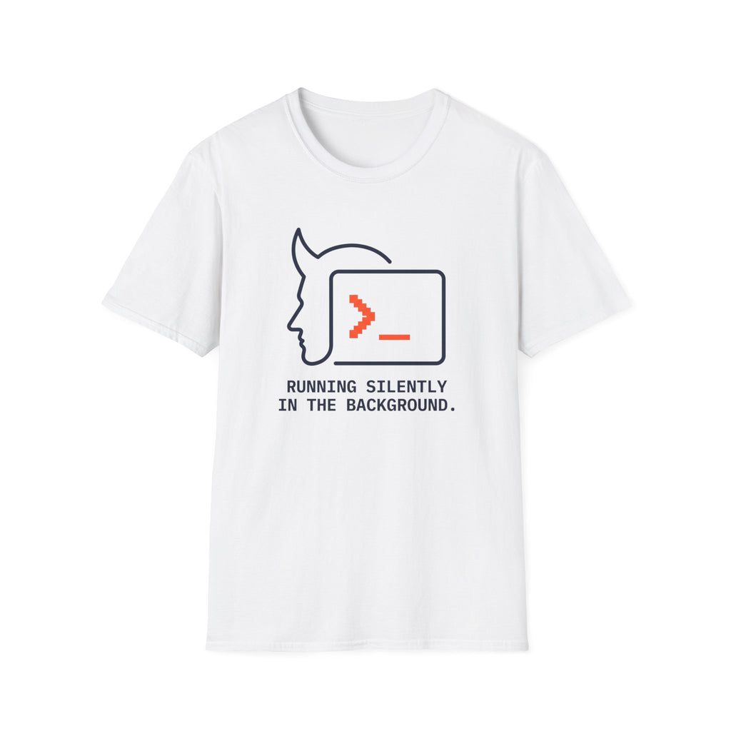 Daemon Running Silently T-Shirt
