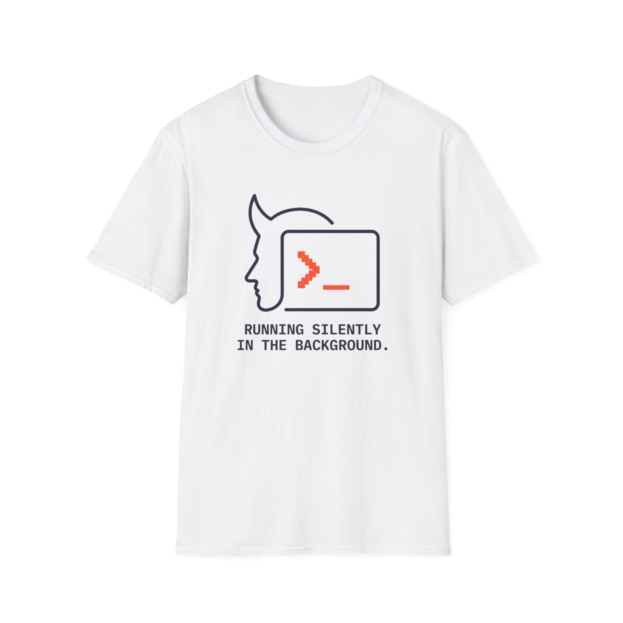Daemon Running Silently T-Shirt