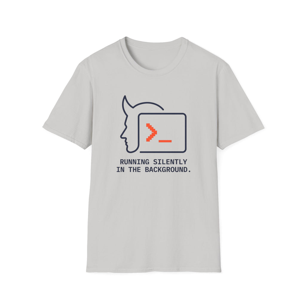 Daemon Running Silently T-Shirt