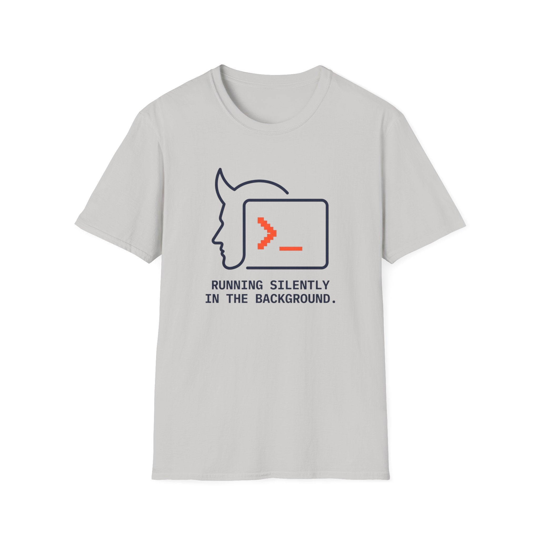 Daemon Running Silently T-Shirt