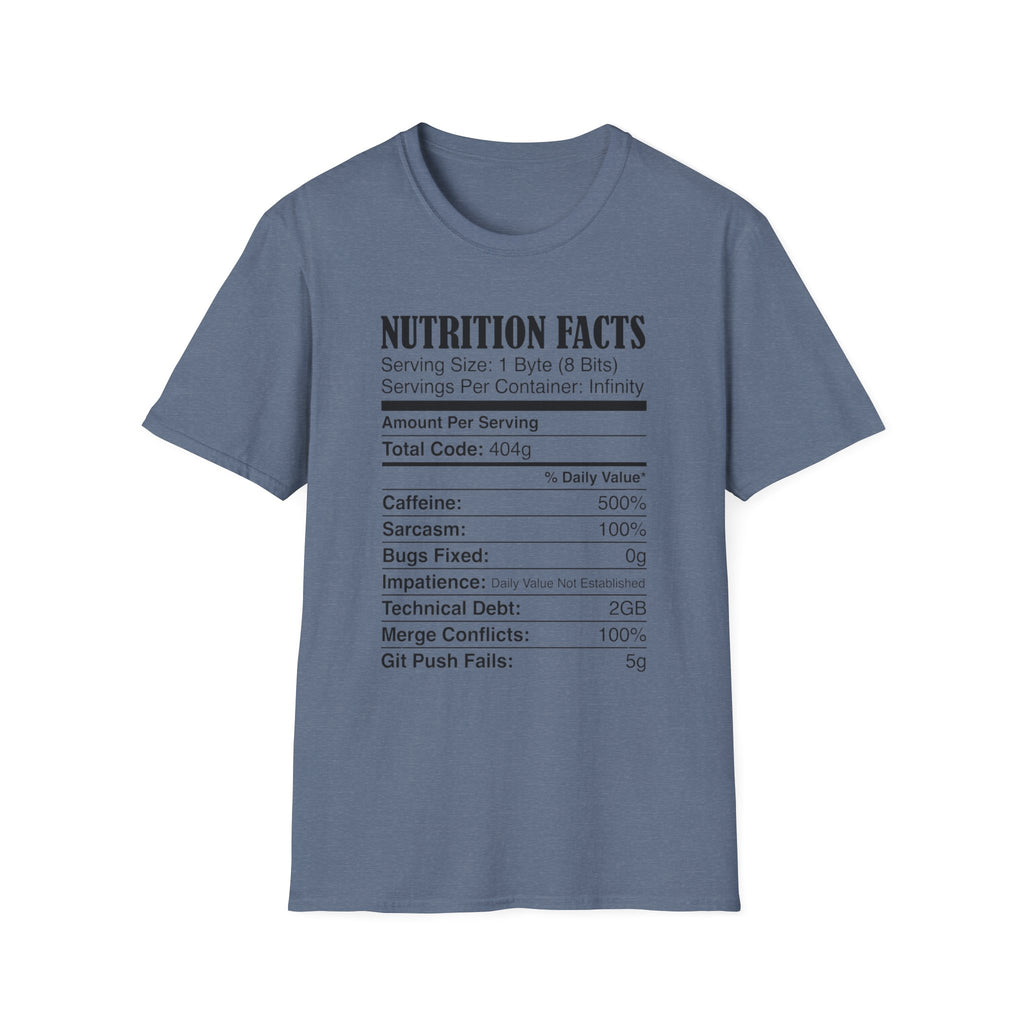 Nutrition Facts T-Shirt