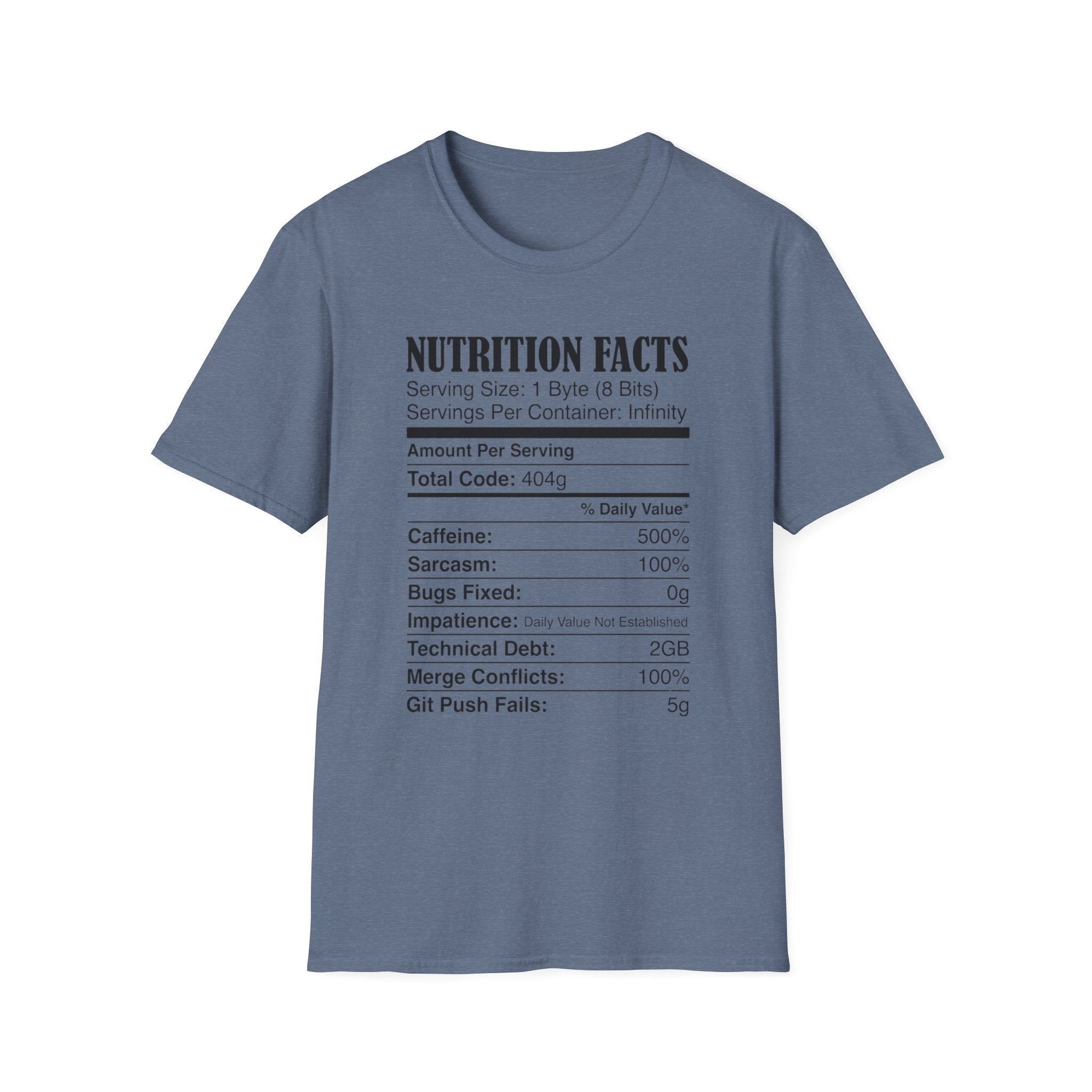 Nutrition Facts T-Shirt