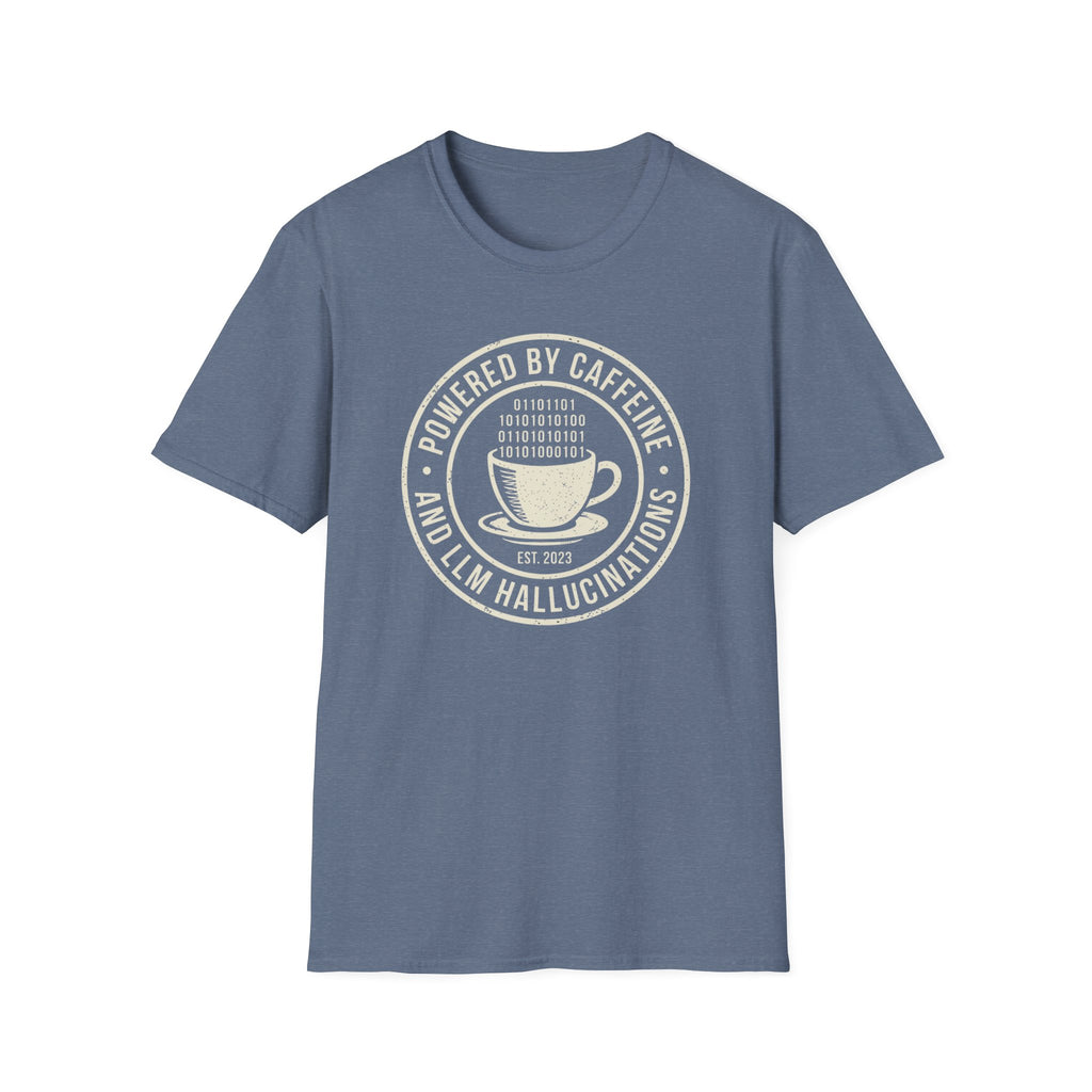 Powered By Caffeine And LLM T-Shirt