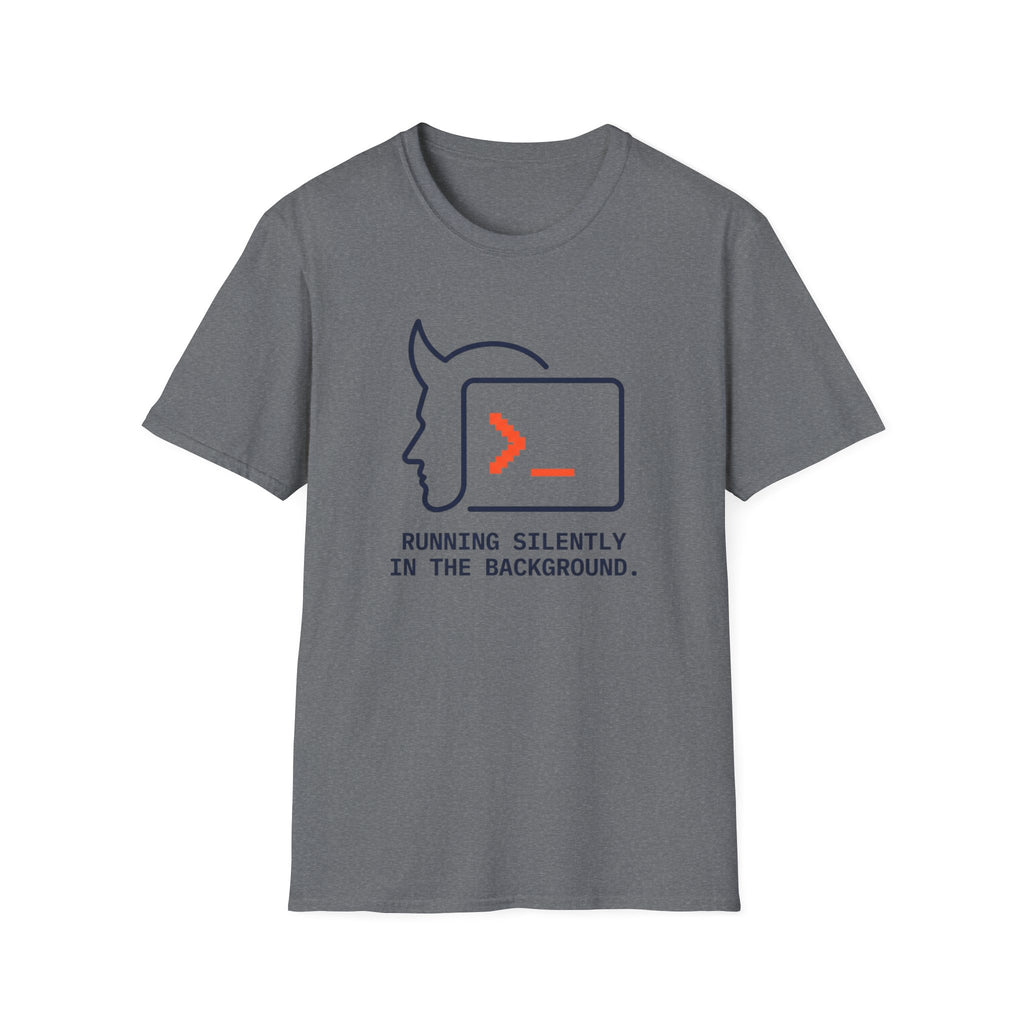 Daemon Running Silently T-Shirt