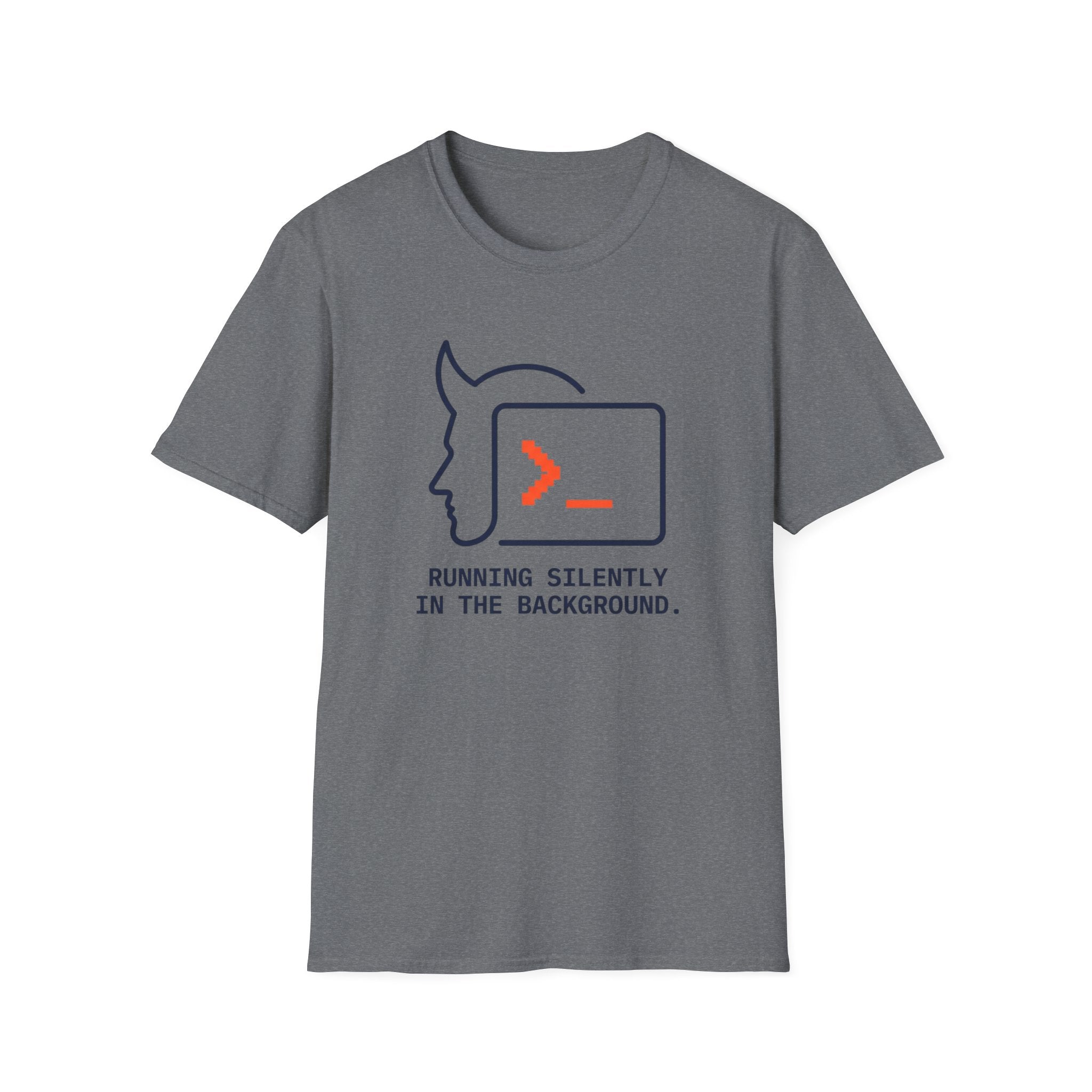 Daemon Running Silently T-Shirt