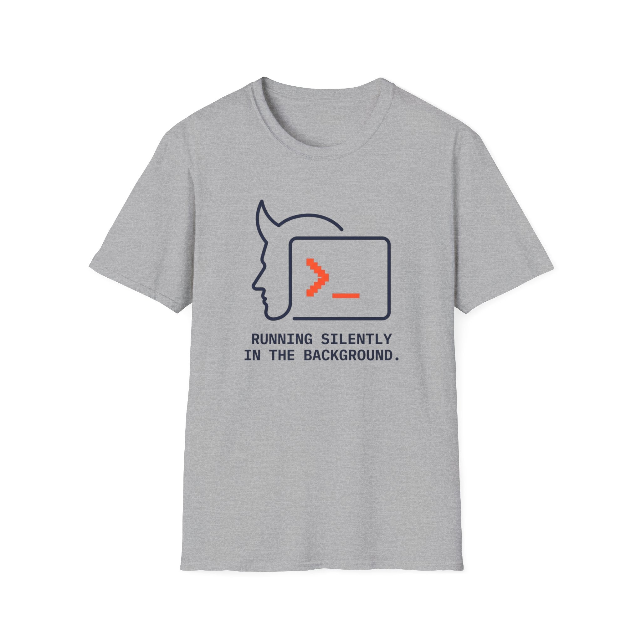 Daemon Running Silently T-Shirt