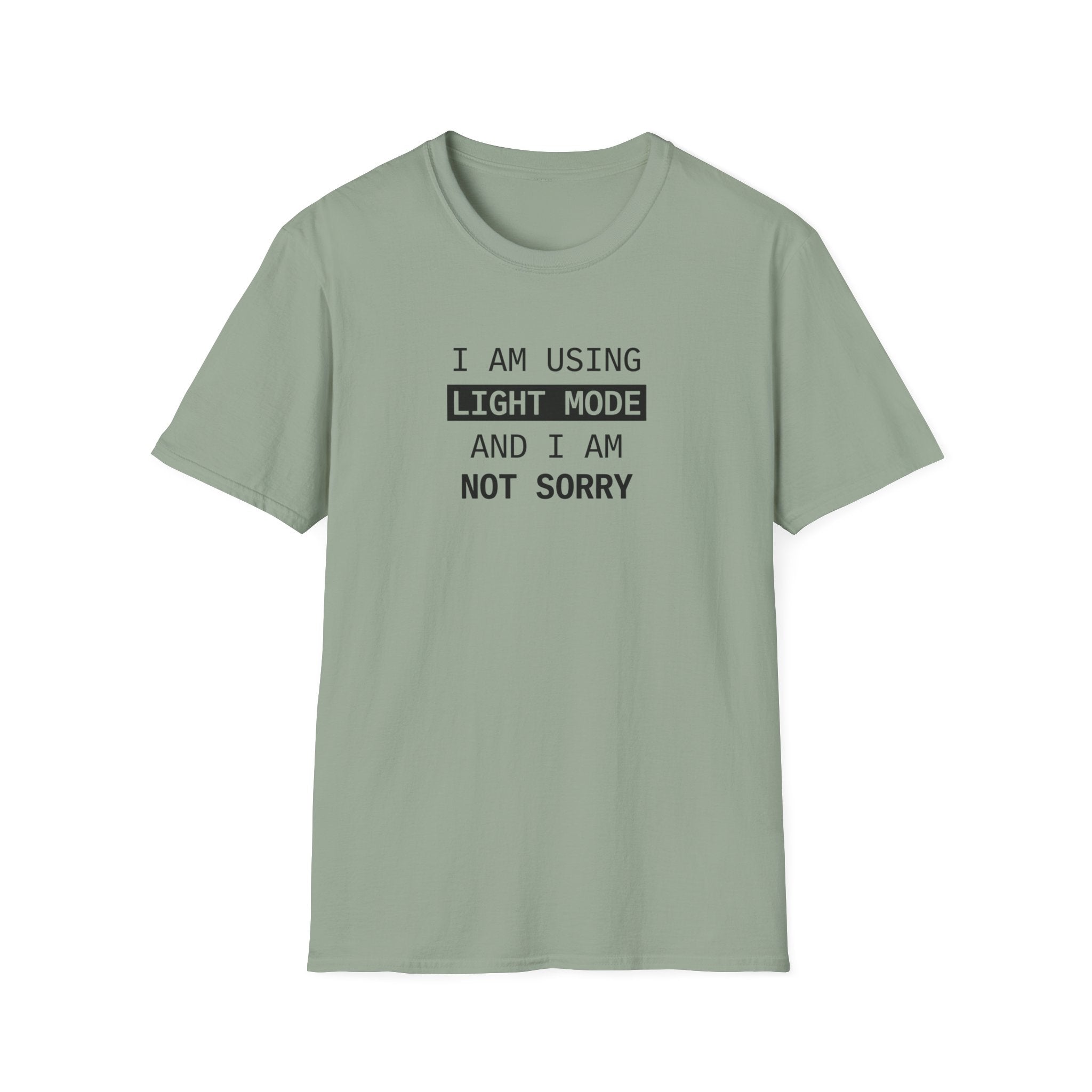 I Am Using Light Mode T-Shirt