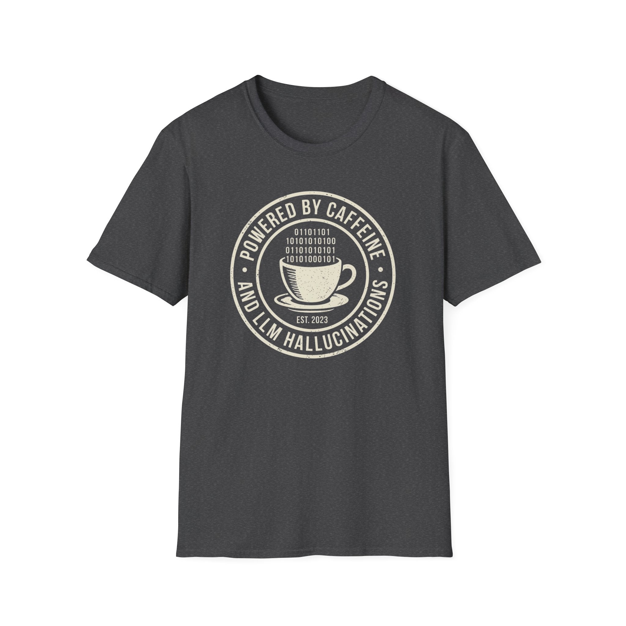 Powered By Caffeine And LLM T-Shirt