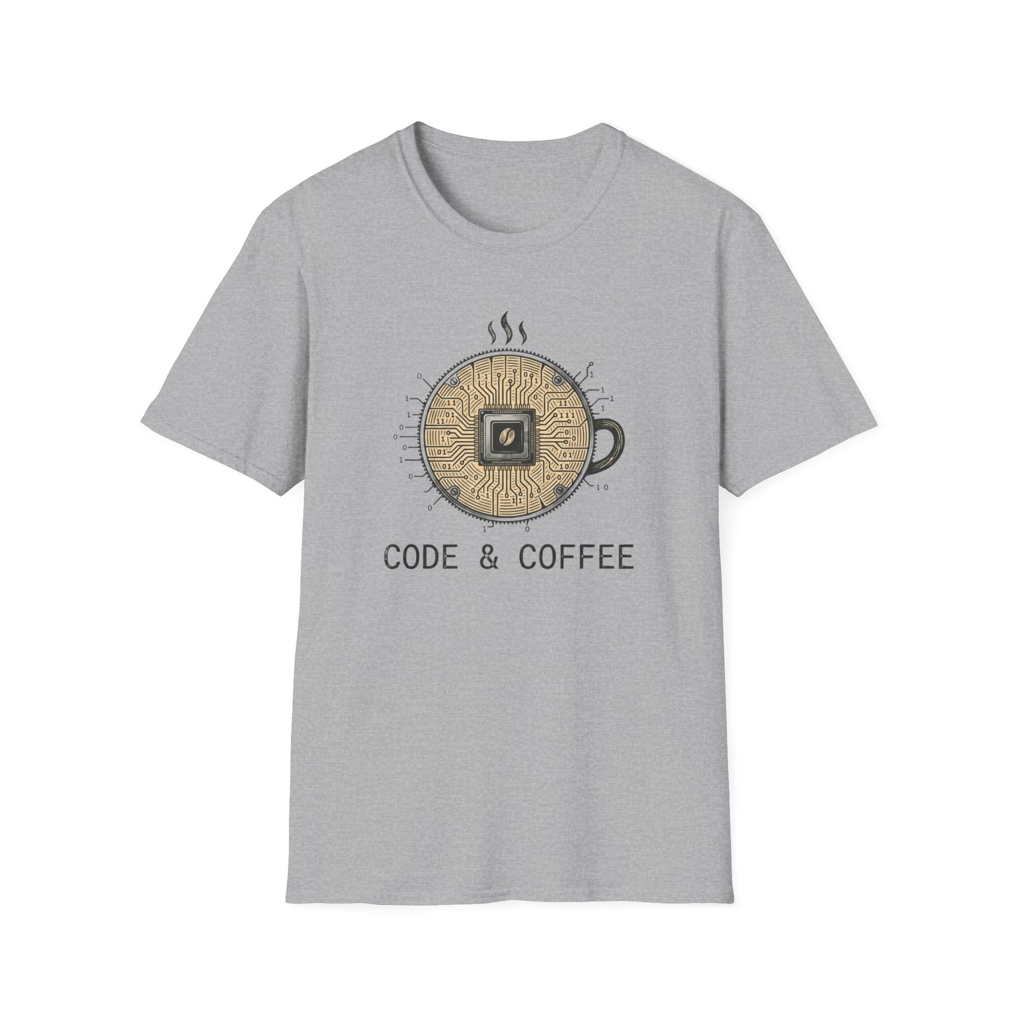 Code And Caffeine Chip T-Shirt