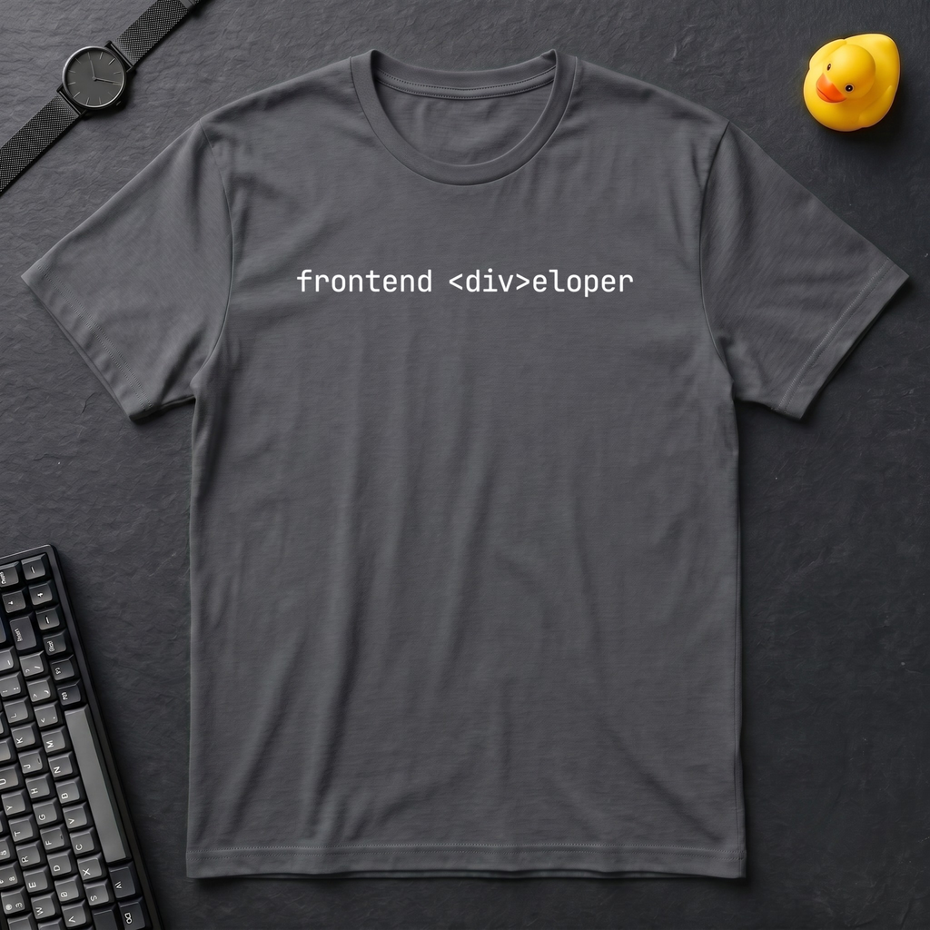Fontend Developer Div T-Shirt