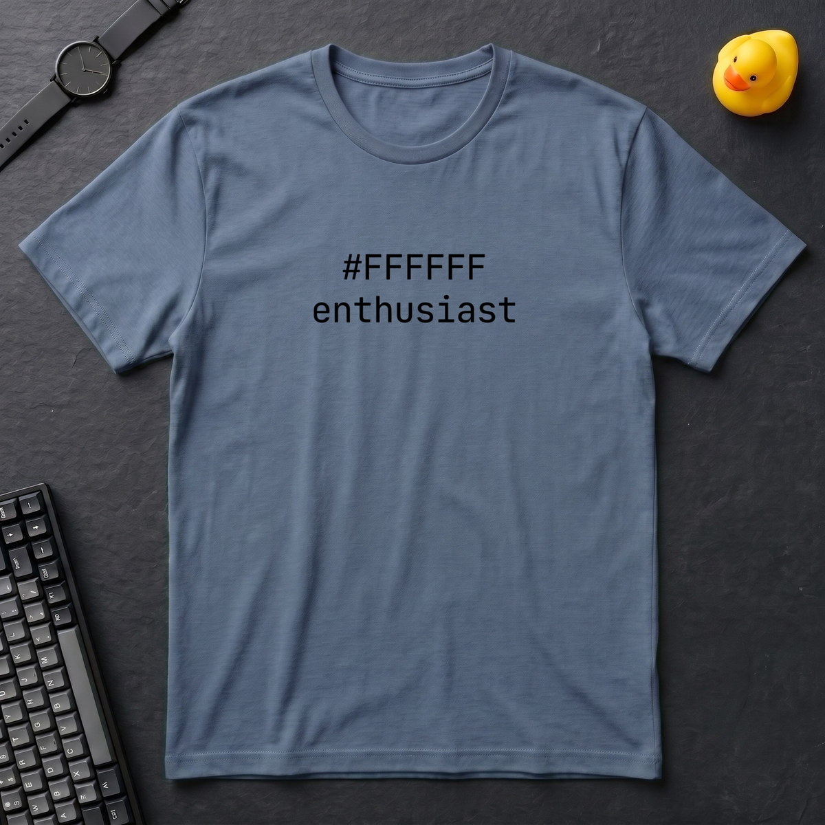 #FFFFFF Enthusiast T-Shirt