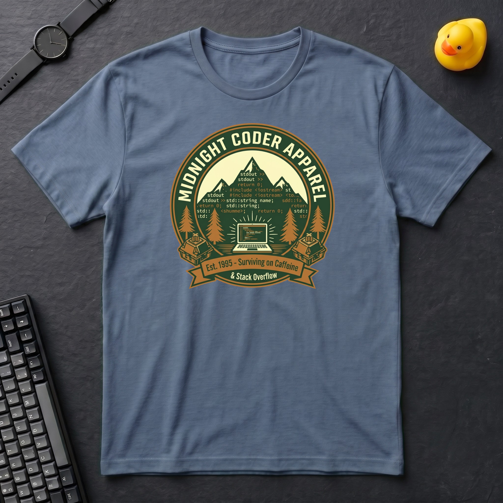 Midnight Coder Apparel T-Shirt