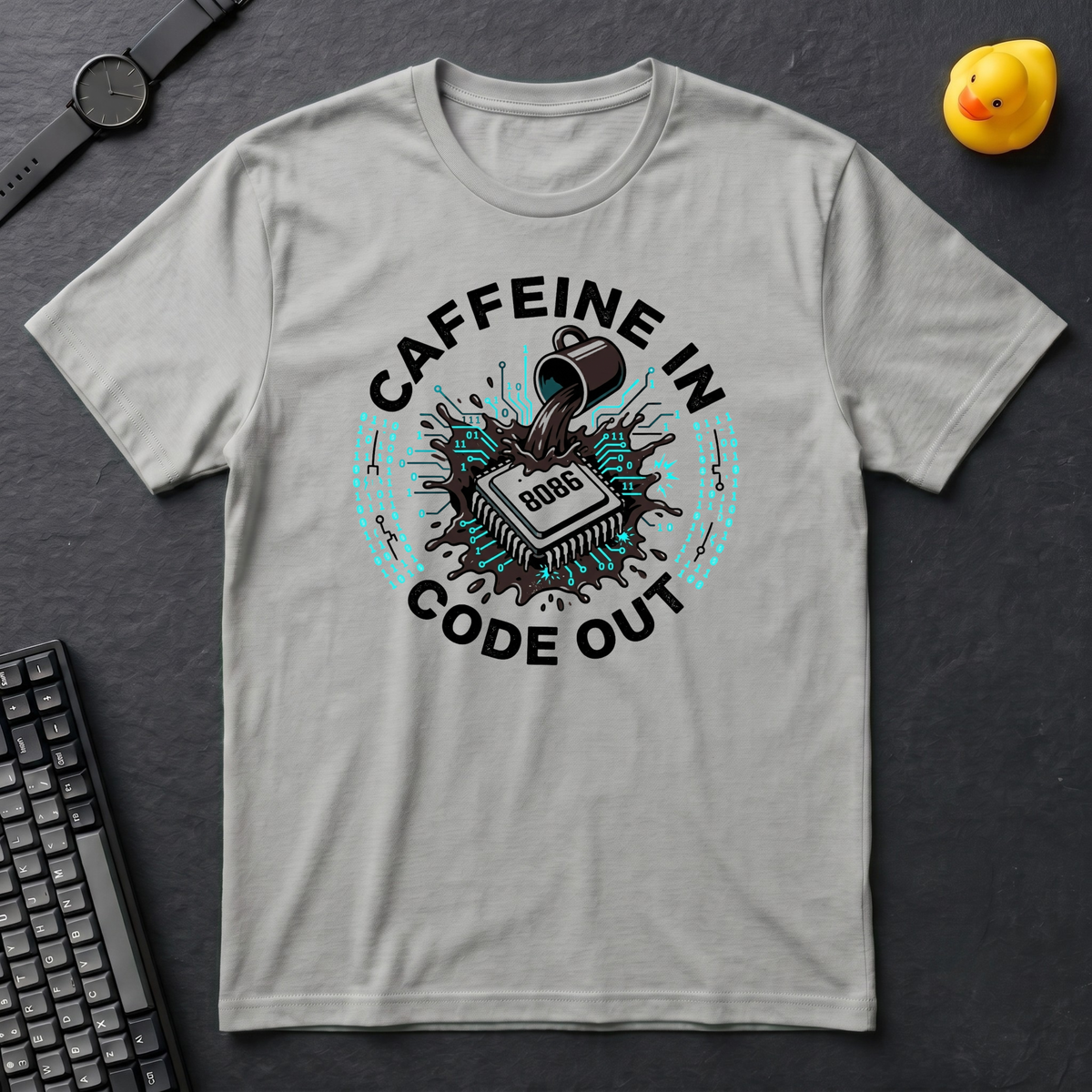 Caffeine In Code Out T-Shirt