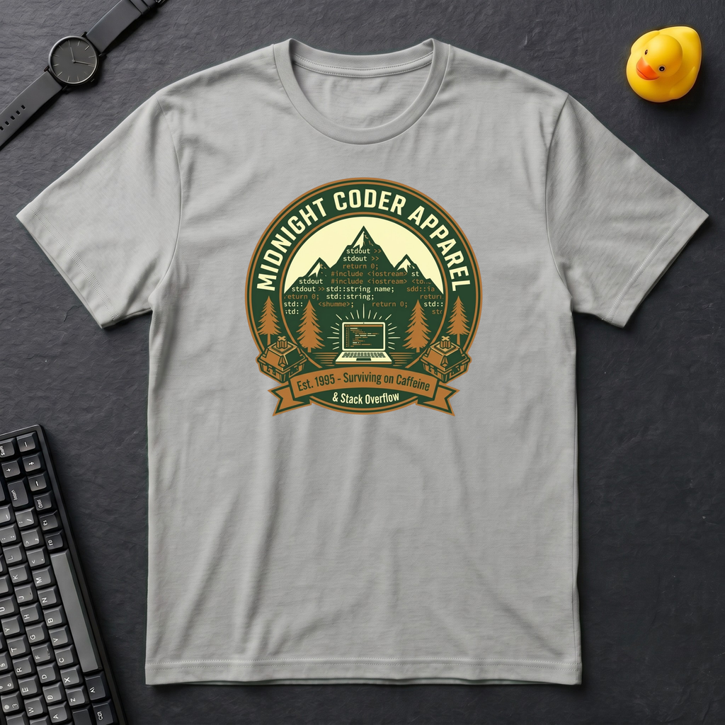 Midnight Coder Apparel T-Shirt