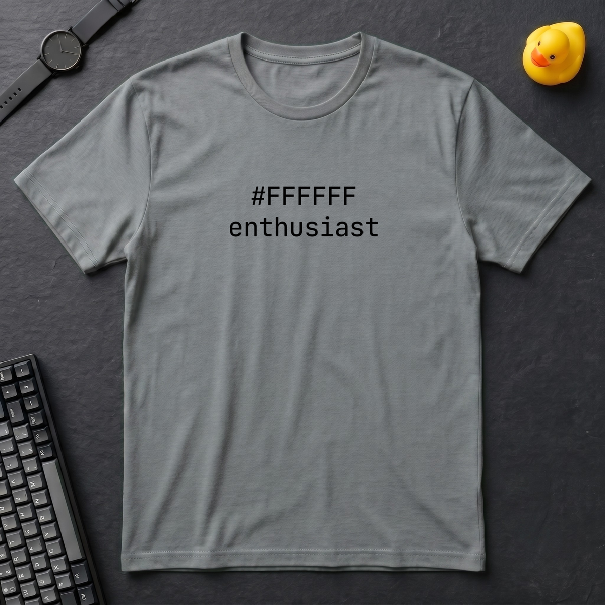 #FFFFFF Enthusiast T-Shirt